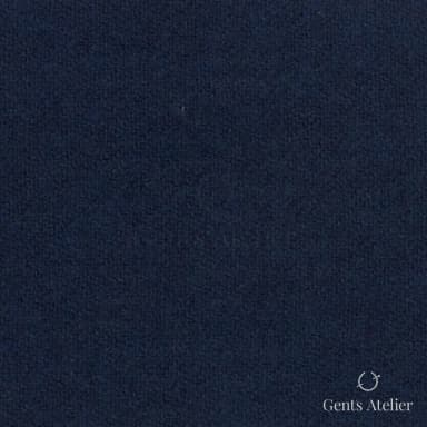 Костюмная ткань Marzoni 606 - 136 / 700 — Mid-Night Blue, однотонная, 100% шерсть