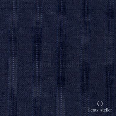 Костюмная ткань Marzoni 606 - 312 / 800 — Синий, полоса, 100% шерсть