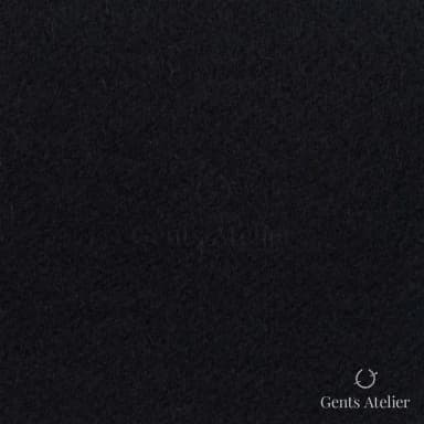 Костюмная ткань Marzoni 608 - 952 / 3000 — Чёрный, однотонная, 100% кашемир