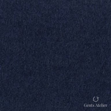 Костюмная ткань Marzoni 608 - 991 / 3000 — Тёмно-синий, однотонная, 100% кашемир