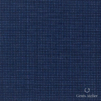 Костюмная ткань Marzoni 622 - 084 / 800 — Синий, гусиная лапка, 100% шерсть