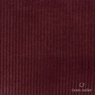 Костюмная ткань Marzoni 605 - 475 / 500 — Бордовый, полоса, 100% хлопок