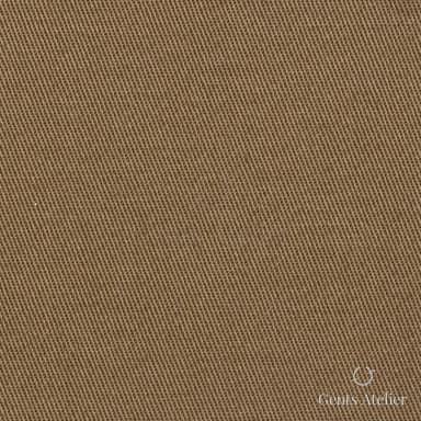 Костюмная ткань Marzoni 605 - 500 / 600 — Хаки, однотонная, 100% хлопок