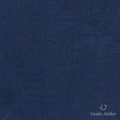 Костюмная ткань Marzoni 605 - 652 / 600 — Тёмно-синий, однотонная, 100% хлопок