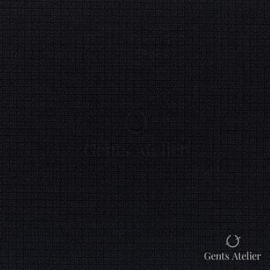 Костюмная ткань Marzoni 606 - 373 / 800 — Чёрный, однотонная, 100% шерсть