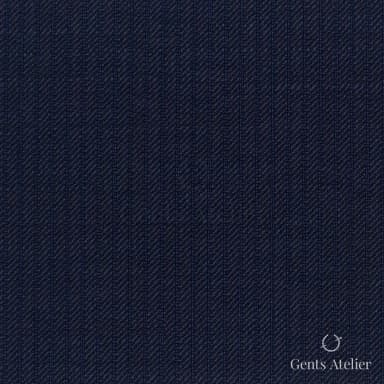 Костюмная ткань Marzoni 609 - 658 / 900 — Тёмно-синий, однотонная, 100% шерсть