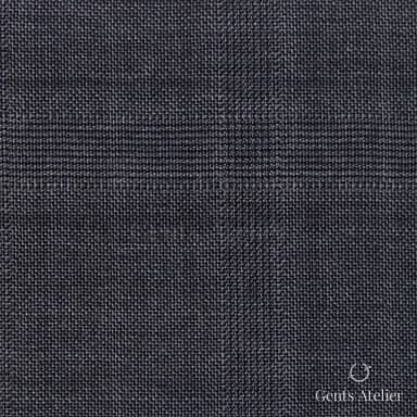 Костюмная ткань Marzoni 609 - 757 / 1000 — Серый, виндоупейн, 100% шерсть