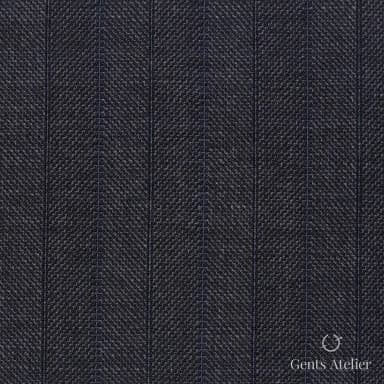 Костюмная ткань Marzoni 609 - 785 / 1000 — Серый, ёлочка, 100% шерсть