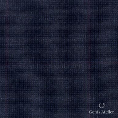 Костюмная ткань Marzoni 621 - 064 / 900 — Синий, в клетку, 100% шерсть