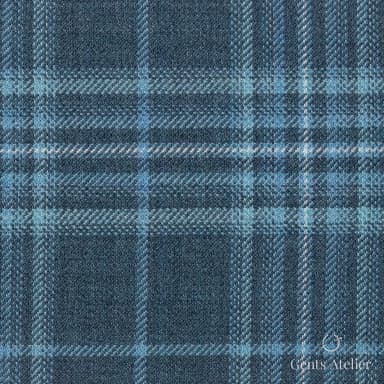 Костюмная ткань Marzoni 651 - 760 / 1200 — Яблочно-зелёный, виндоупейн, 100% шерсть