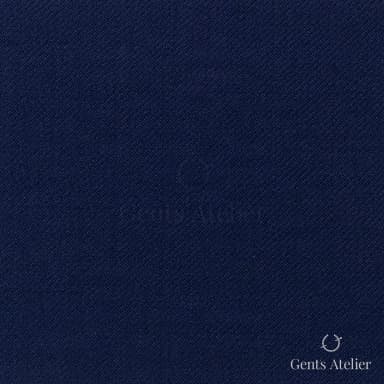 Костюмная ткань Marzoni 620 - 750 / 700 — Тёмно-синий, однотонная, 100% шерсть