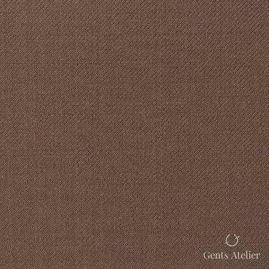 Костюмная ткань Marzoni 620 - 778 / 700 — Коричневый, однотонная, 100% шерсть