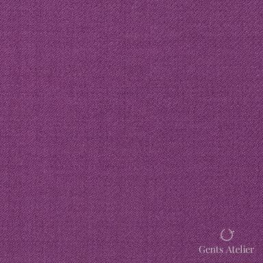 Костюмная ткань Marzoni 620 - 782 / 700 — Фиолетовый, однотонная, 100% шерсть