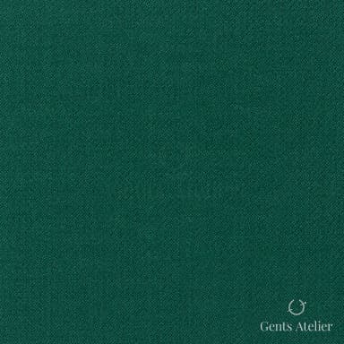 Костюмная ткань Marzoni 620 - 787 / 700 — Зелёный, однотонная, 100% шерсть