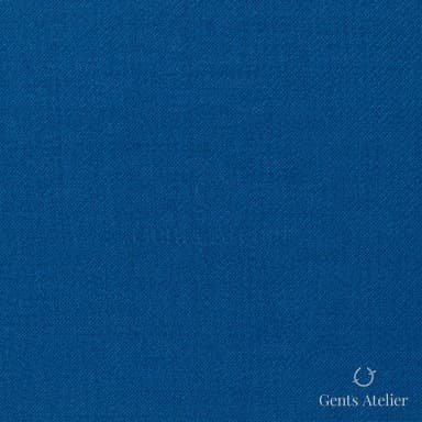 Костюмная ткань Marzoni 620 - 793 / 700 — Синий, однотонная, 100% шерсть