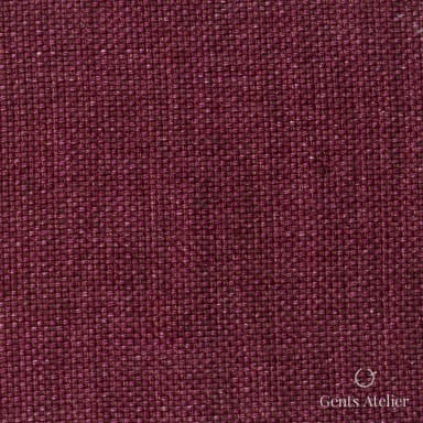 Костюмная ткань Marzoni 605 - 634 / 700 — Brick, однотонная, 100% лён