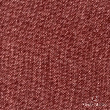 Костюмная ткань Marzoni 605 - 745 / 800 — Brick, однотонная, 100% лён