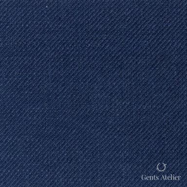 Костюмная ткань Marzoni 613 - 014 / 800 — Тёмно-синий, однотонная, 100% лён
