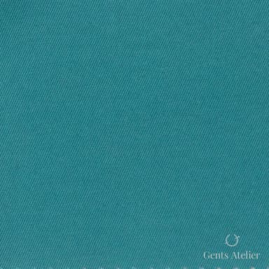 Костюмная ткань Marzoni 614 - 319 / 500 — Teal, однотонная, 97% supima, 3% лайкра