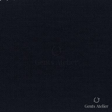 Костюмная ткань Marzoni 608 - 050 / 1500 — Тёмно-синий, однотонная, 100% шерсть
