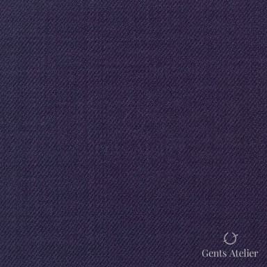 Костюмная ткань Marzoni 608 - 073 / 1500 — Фиолетовый, однотонная, 100% шерсть