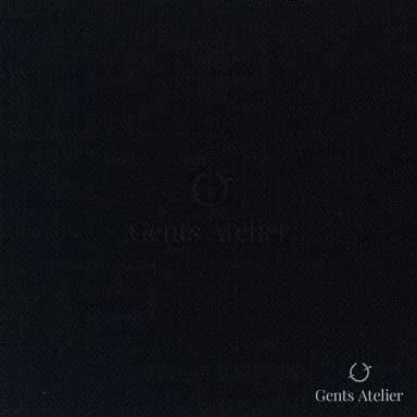 Костюмная ткань Marzoni 608 - 077 / 1500 — Чёрный, однотонная, 100% шерсть