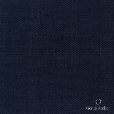 Костюмная ткань Marzoni 608 - 250 / 1500 — Тёмно-синий, однотонная, 100% шерсть