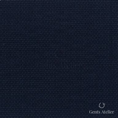 Костюмная ткань Marzoni 608 - 257 / 1500 — Тёмно-синий, однотонная, 100% шерсть