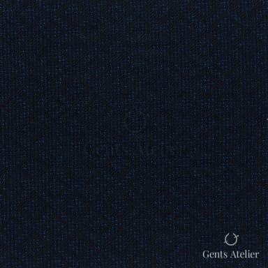 Костюмная ткань Marzoni 608 - 258 / 1500 — Тёмно-синий, однотонная, 100% шерсть