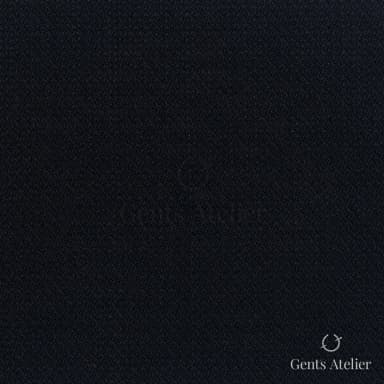 Костюмная ткань Marzoni 608 - 261 / 1500 — Чёрный, однотонная, 100% шерсть