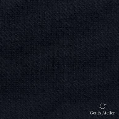 Костюмная ткань Marzoni 608 - 262 / 1500 — Тёмно-синий, однотонная, 100% шерсть