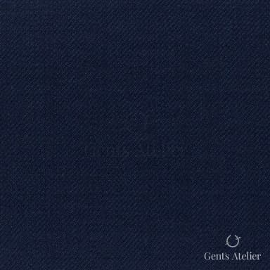 Костюмная ткань Marzoni 628 - 707 / 1200 — Тёмно-синий, однотонная, 92% шерсть, 8% Cashmere