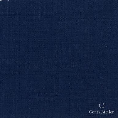 Костюмная ткань Marzoni 725 - 427 / 1400 — Тёмно-синий, однотонная, 100% шерсть