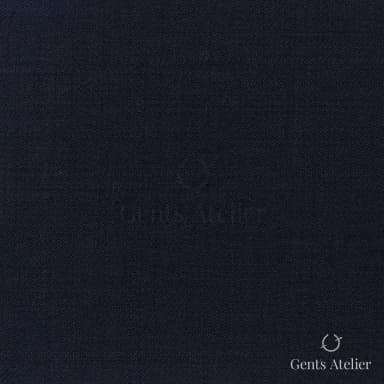 Костюмная ткань Marzoni 725 - 430 / 1400 — Тёмно-синий, однотонная, 100% шерсть