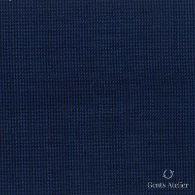 Костюмная ткань Marzoni 725 - 443 / 1400 — Синий, однотонная, 100% шерсть