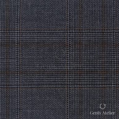 Костюмная ткань Marzoni 725 - 495 / 1500 — Серо-бежевый, виндоупейн, 100% шерсть