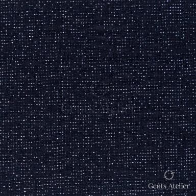 Костюмная ткань Marzoni 609 - 392 / 1500 — Тёмно-синий, меланж, 92% шерсть, 4% полиамид, 3% полиэстер, 1% эластан