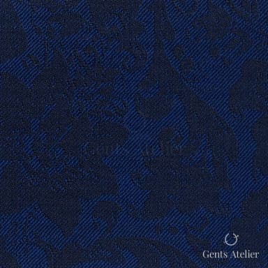 Костюмная ткань Marzoni 609 - 436 / 1000 — Синий, узор, 100% шерсть