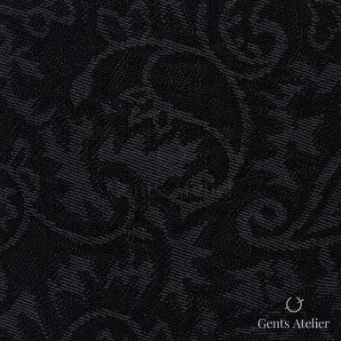 Костюмная ткань Marzoni 612 - 018 / 1000 — Чёрный, узор, 53% вискоза, 47% шерсть