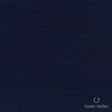 Костюмная ткань Marzoni 620 - 751 / 700 — Тёмно-синий, однотонная, 100% шерсть