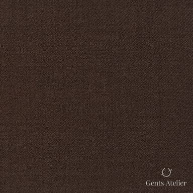 Костюмная ткань Marzoni 620 - 780 / 700 — Коричневый, однотонная, 100% шерсть