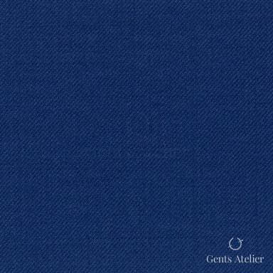 Костюмная ткань Marzoni 609 - 984 / 900 — Синий, однотонная, 100% шерсть
