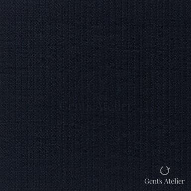 Костюмная ткань Marzoni 608 - 131 / 1500 — Тёмно-синий, однотонная, 100% шерсть