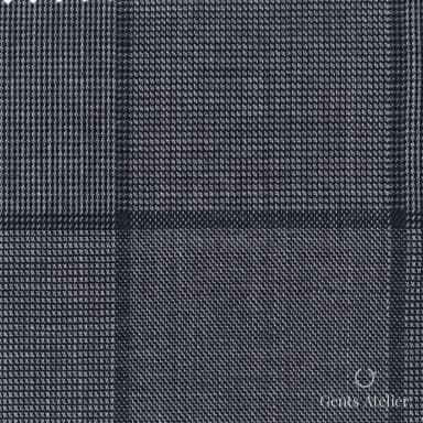 Костюмная ткань Marzoni 608 - 243 / 1500 — Серый, гусиная лапка, 100% шерсть
