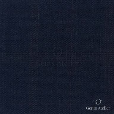 Костюмная ткань Marzoni 608 - 250 / 1500 — Тёмно-синий, меланж, 100% шерсть