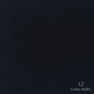Костюмная ткань Marzoni 608 - 260 / 1500 — Тёмно-синий, однотонная, 100% шерсть