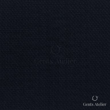 Костюмная ткань Marzoni 608 - 262 / 1500 — Тёмно-синий, гусиная лапка, 100% шерсть
