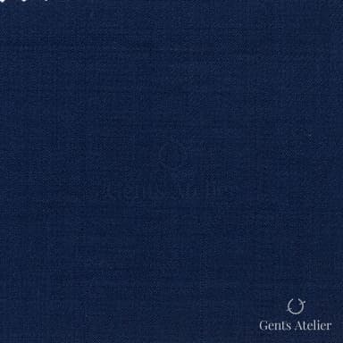Костюмная ткань Marzoni 725 - 427 / 1400 — Тёмно-синий, однотонная, 100% шерсть
