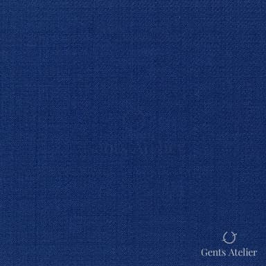 Костюмная ткань Marzoni 725 - 433 / 1400 — Синий, однотонная, 100% шерсть