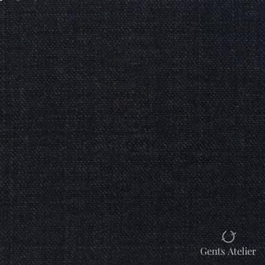 Костюмная ткань Marzoni 725 - 435 / 1400 — Антрацит, однотонная, 100% шерсть